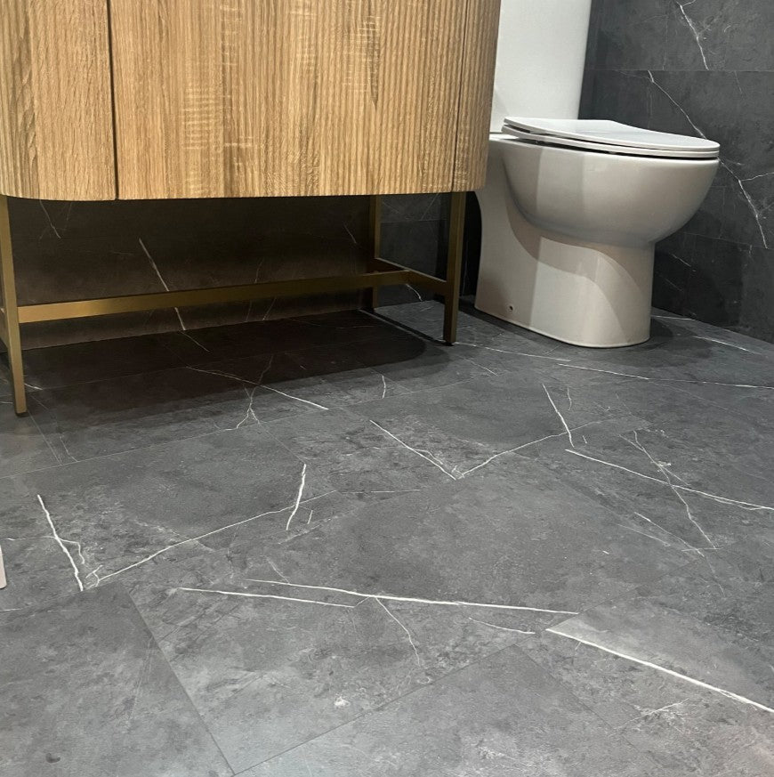 Calacatta SPC Wall Panels Tiles Shower Bathroom 1.6sqm/box, SOLID CORE